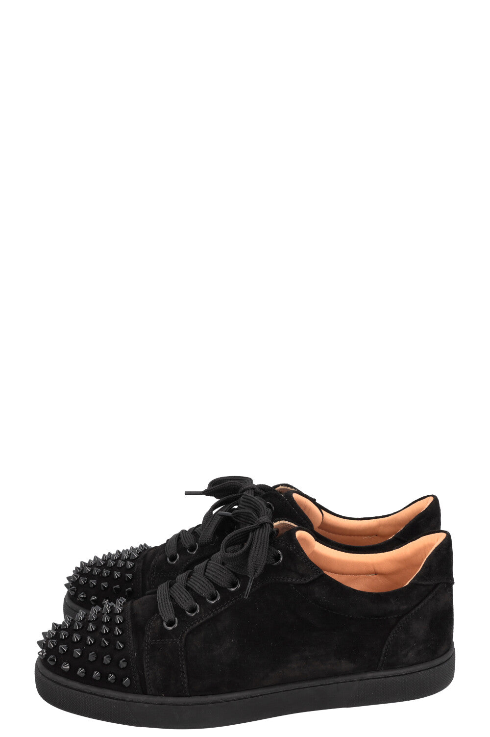 CHRISTIAN LOUBOUTIN Vieira Sneakers Spikes Suede Black