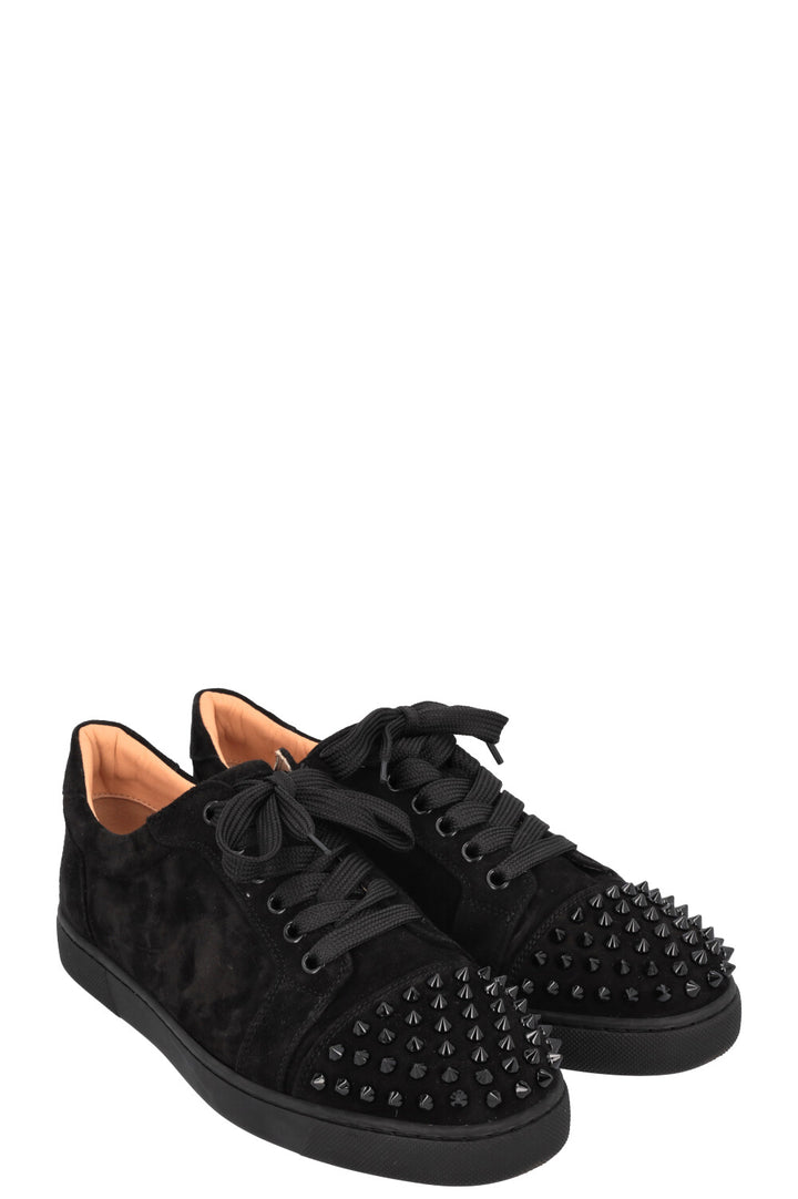 CHRISTIAN LOUBOUTIN Vieira Sneakers Spikes Suede Black