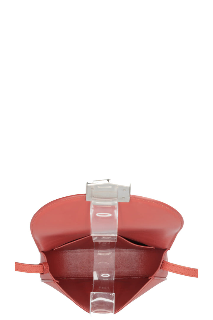 CÉLINE Small Trotteur Bag Red