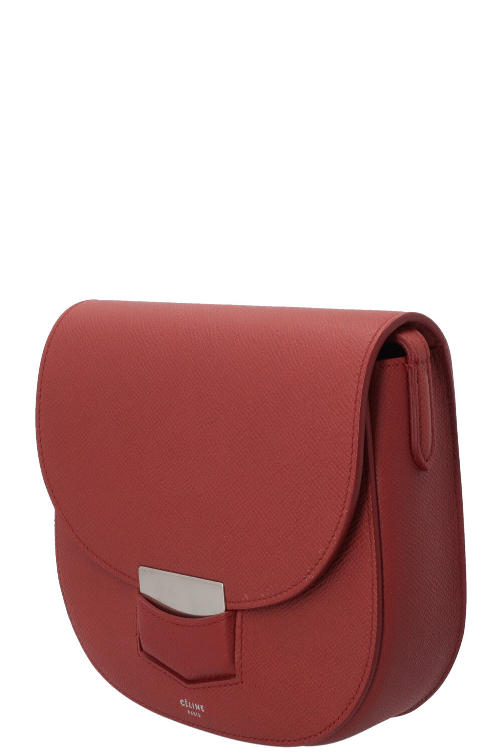 CÉLINE Small Trotteur Bag Red