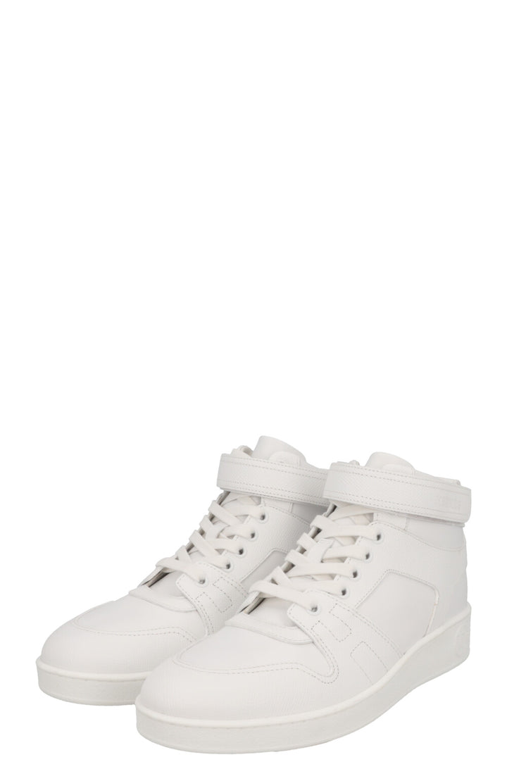 HERMÈS Freestyle High Top Sneakers White