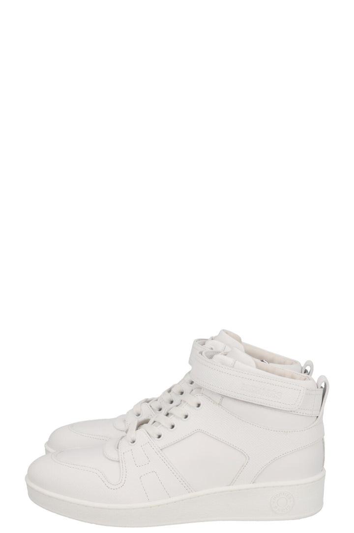 HERMÈS Freestyle High Top Sneakers White