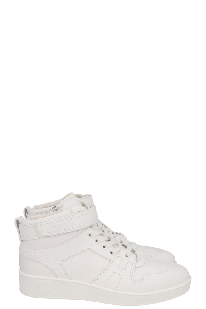HERMÈS Freestyle High Top Sneakers White