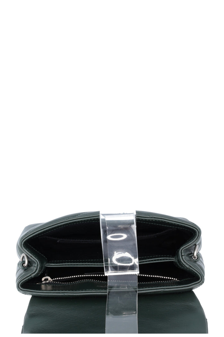 SAINT LAURENT Loulou Toy Leather Green