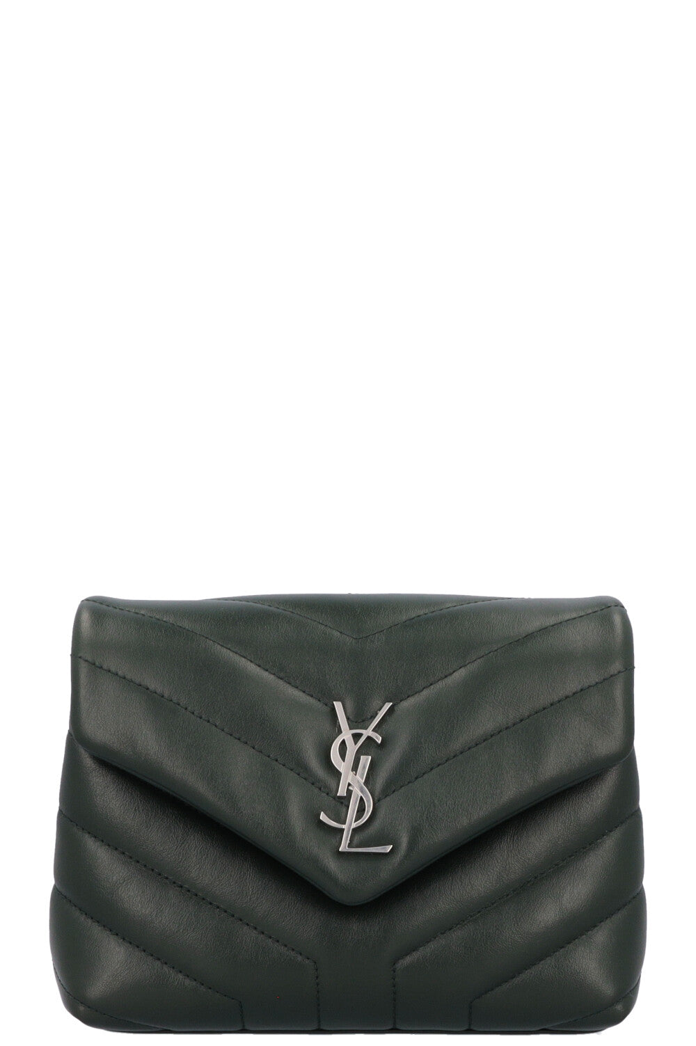 SAINT LAURENT Loulou Toy Leather Green