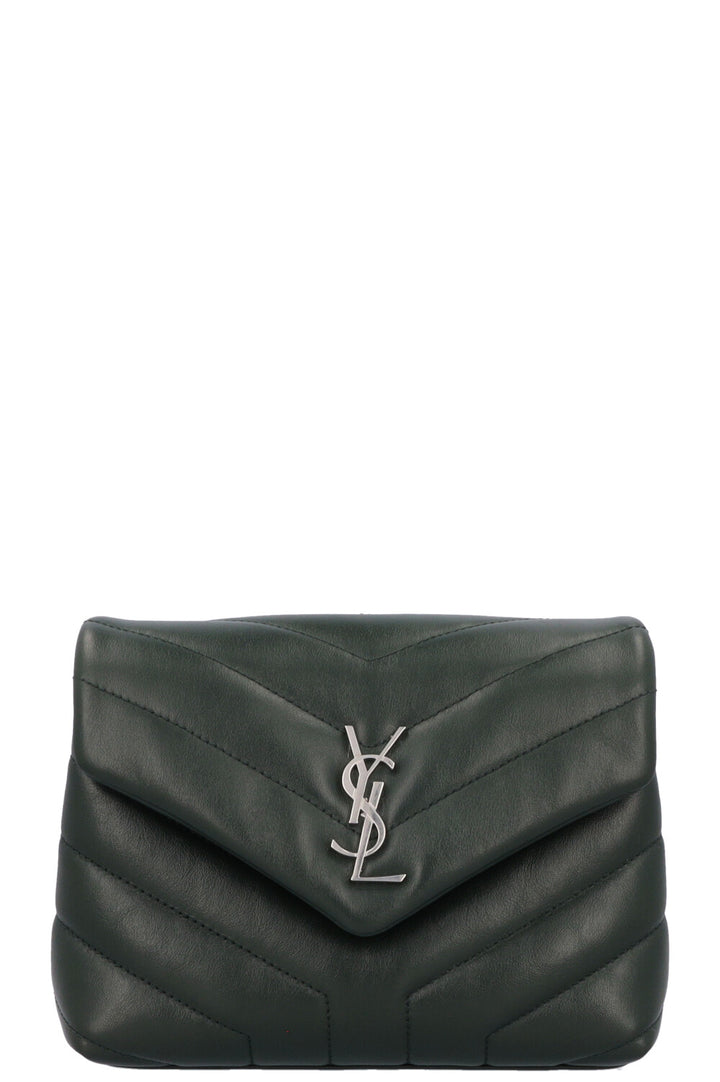 SAINT LAURENT Loulou Toy Leather Green