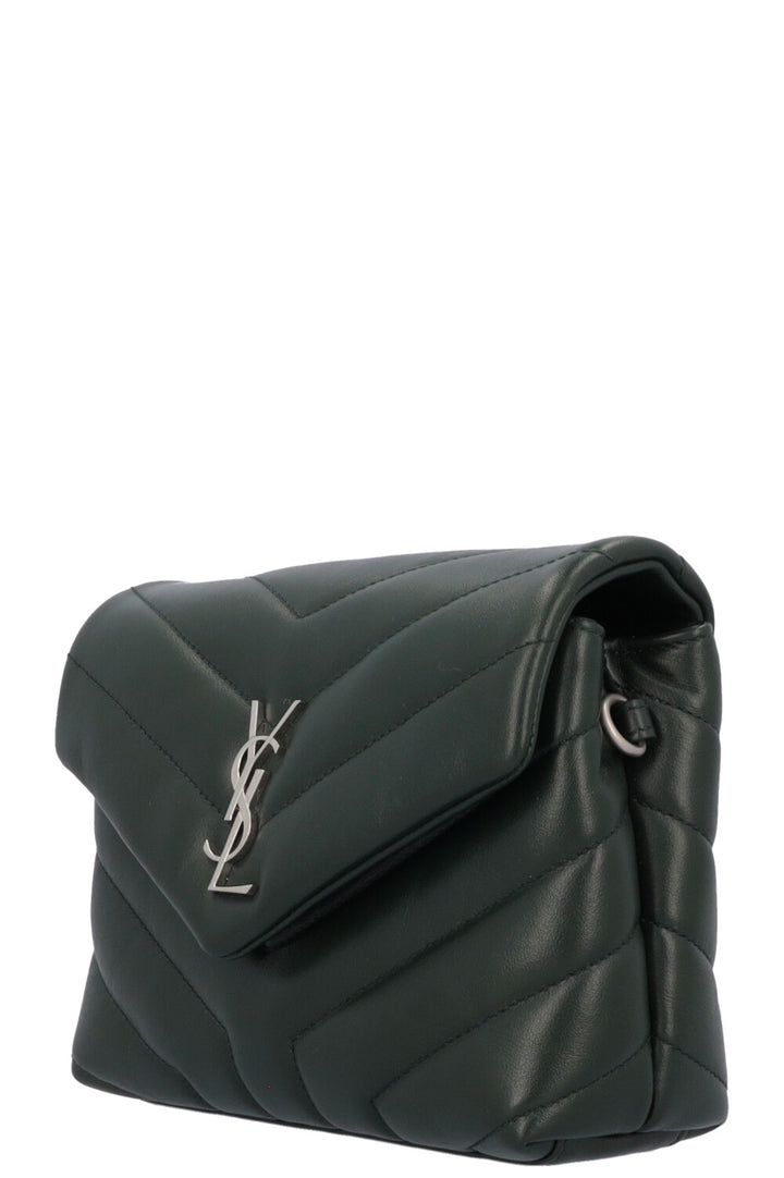 SAINT LAURENT Loulou Toy Leather Green
