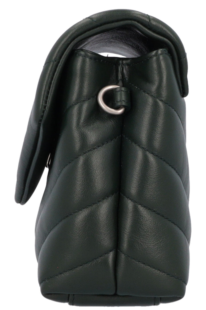 SAINT LAURENT Loulou Toy Leather Green
