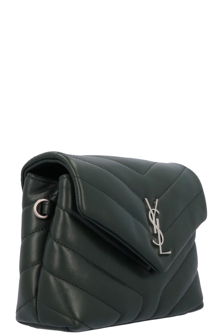 SAINT LAURENT Loulou Toy Leather Green