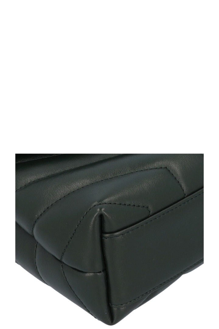 SAINT LAURENT Loulou Toy Leather Green