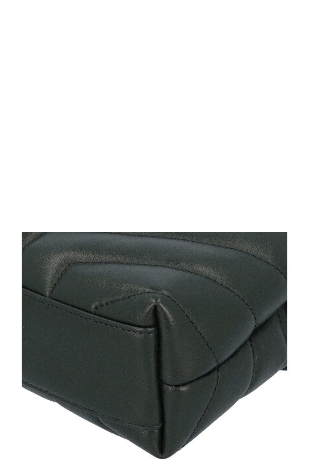 SAINT LAURENT Loulou Toy Leather Green