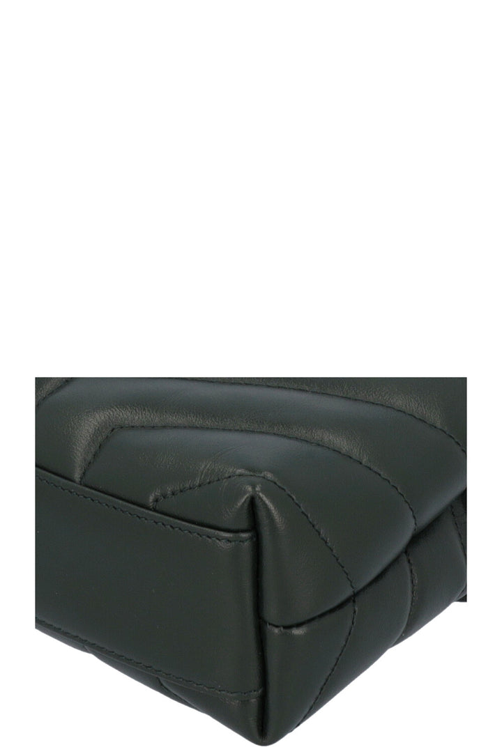 SAINT LAURENT Loulou Toy Leather Green