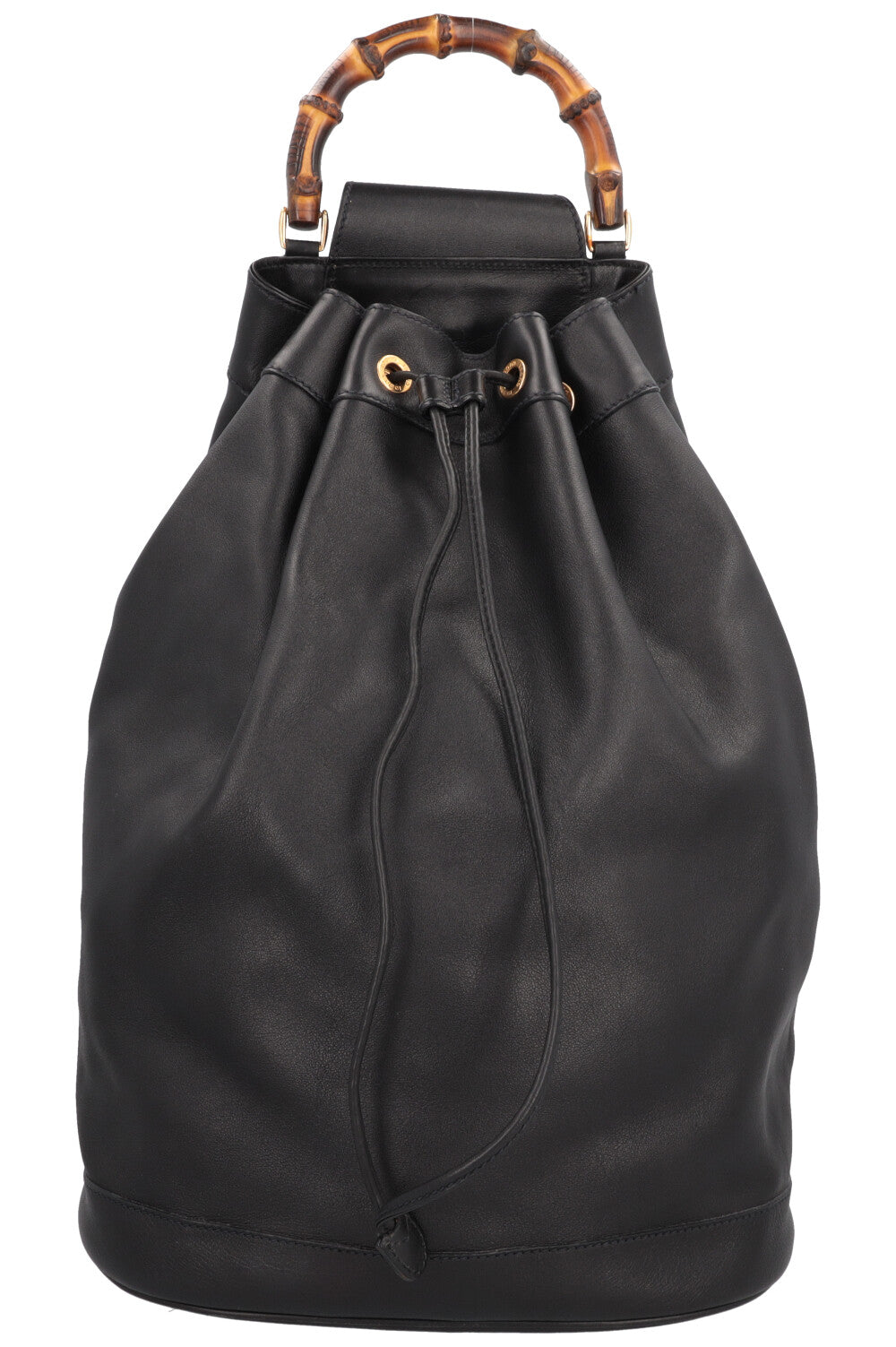 GUCCI Bamboo Sling Sailor Duffle Bag Black