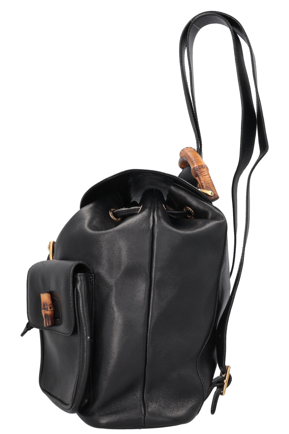 GUCCI Bamboo Backpack Black