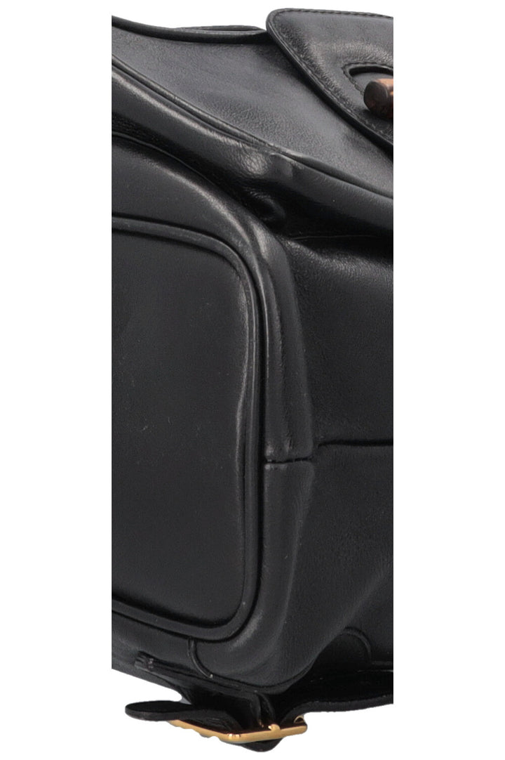 GUCCI Bamboo Backpack Black