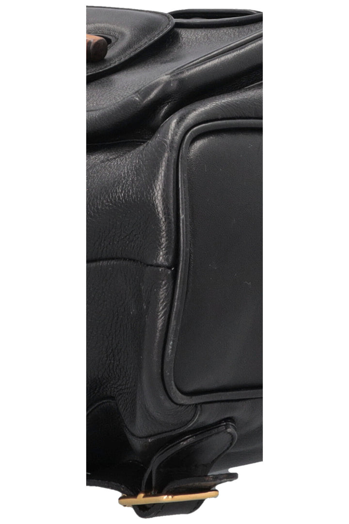GUCCI Bamboo Backpack Black