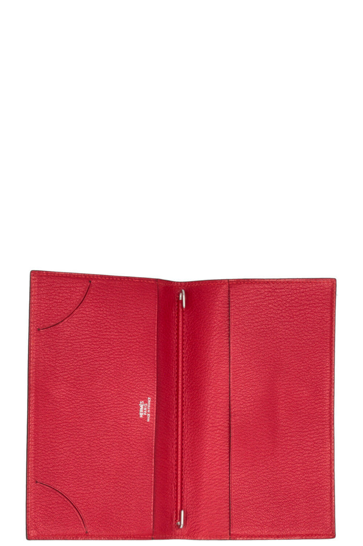 HERMÈS Vision II Agenda Cover Chevre Rouge H