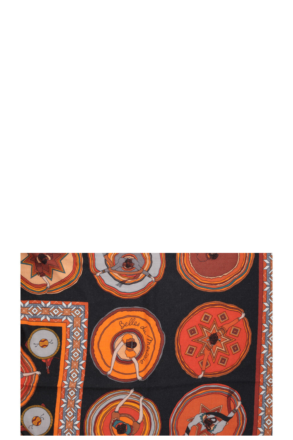 HERMÈS Belle Du Mexico 140 Scarf Cashmere