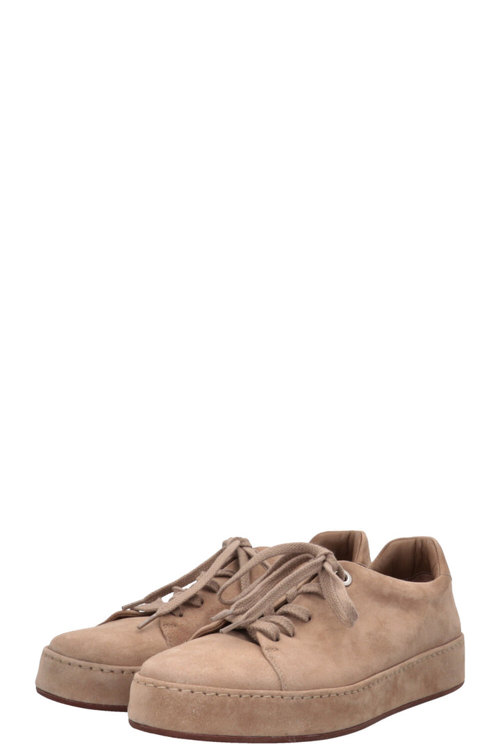 LORO PIANA Baskets Voyager Daim Beige