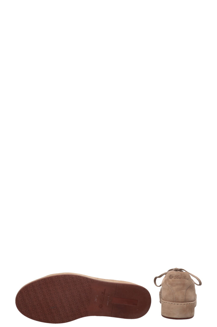 LORO PIANA Baskets Voyager Daim Beige