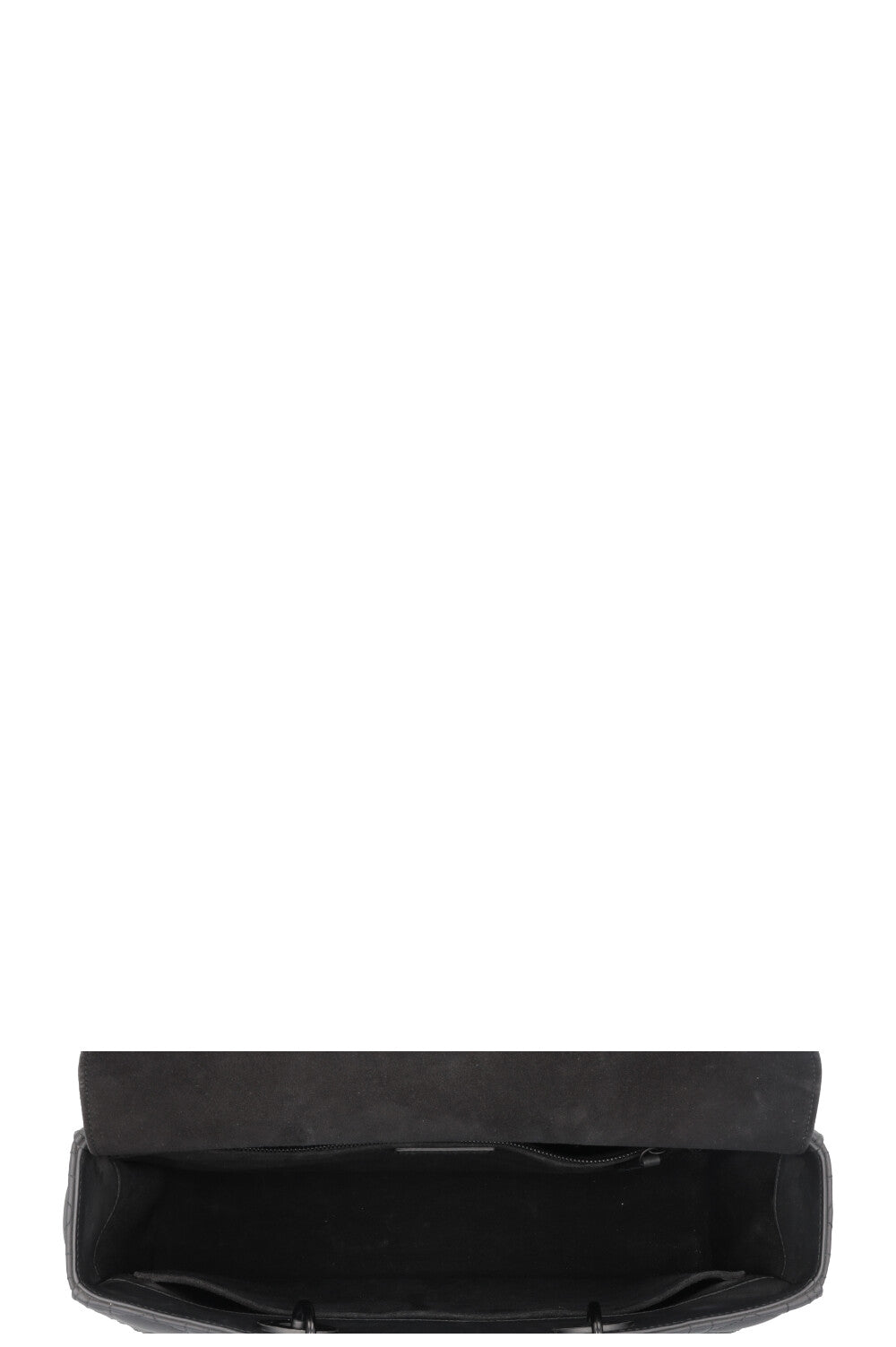 CHRISTIAN DIOR Large Lady Dior Bag So Black