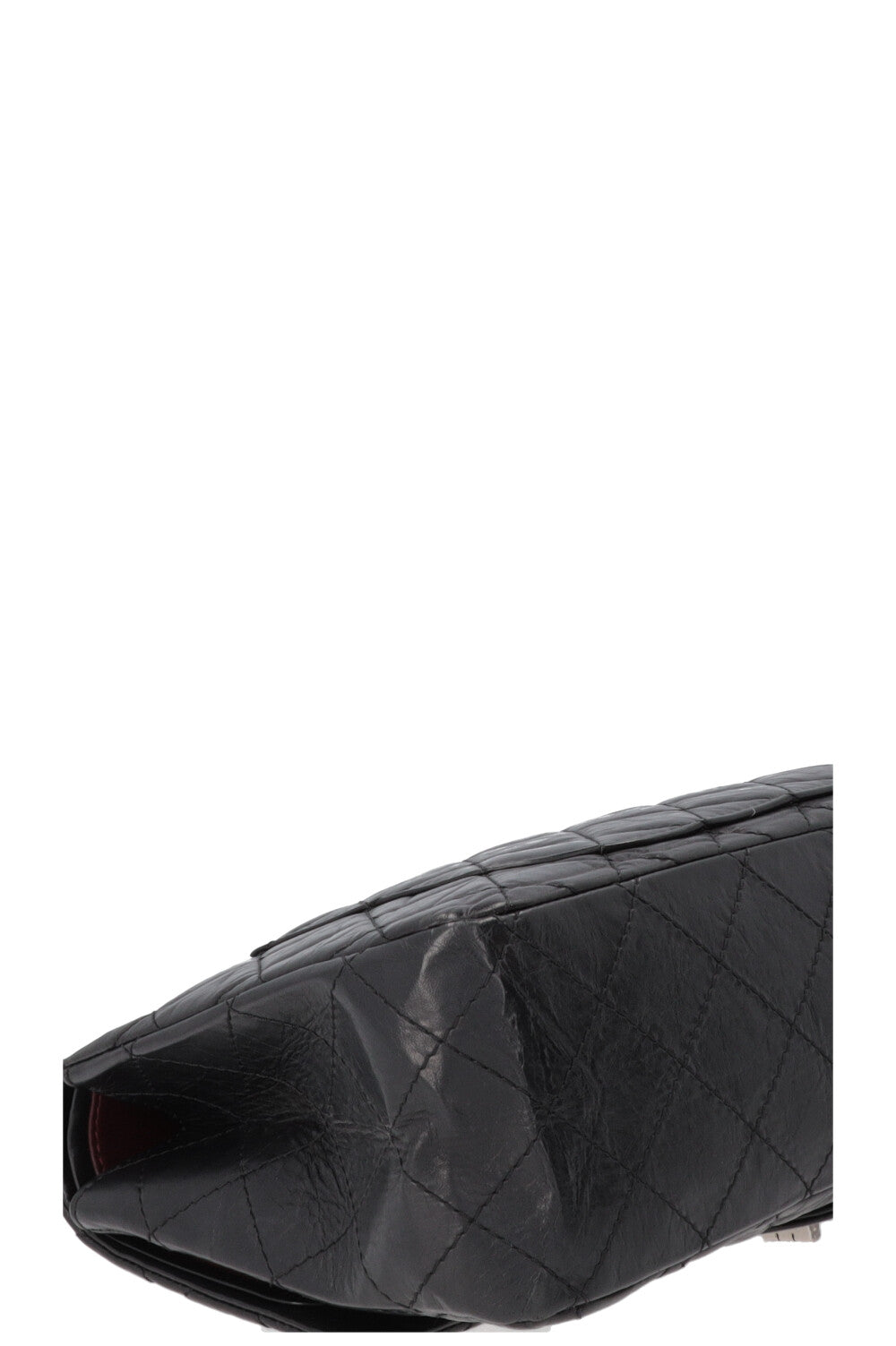 CHANEL Large 2.55 Reissue Crossbody Bag Leather Black