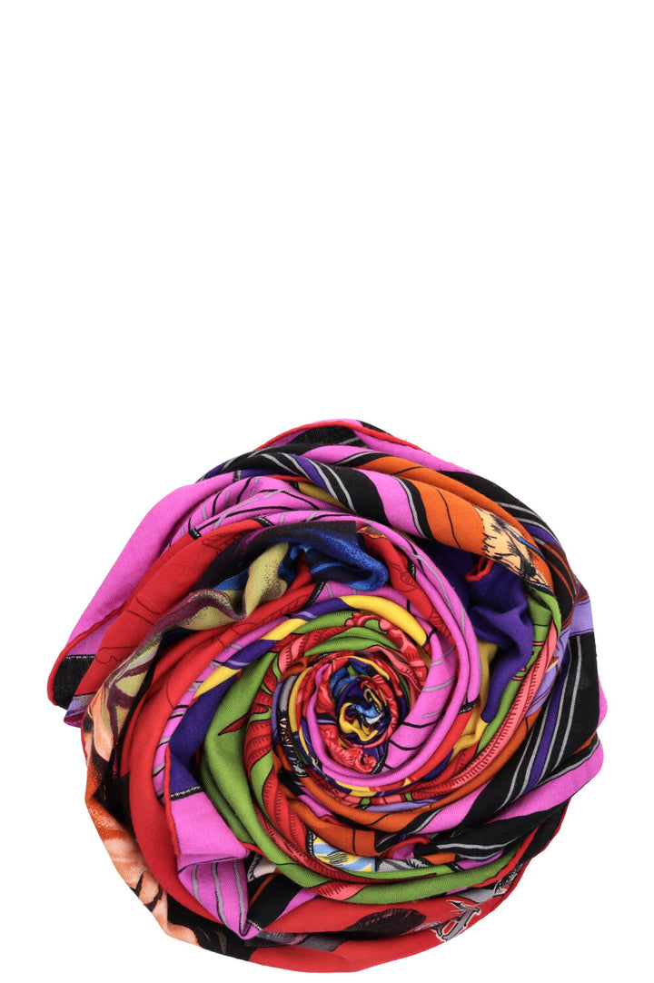 HERMÈS Carré en Carré Scarf 140 Cashmere Multicolor