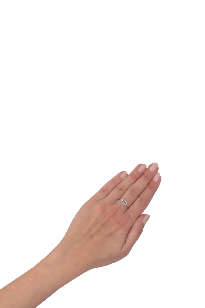 MESSIKA Move Uno Pavé Ring 18kt White Gold Diamonds