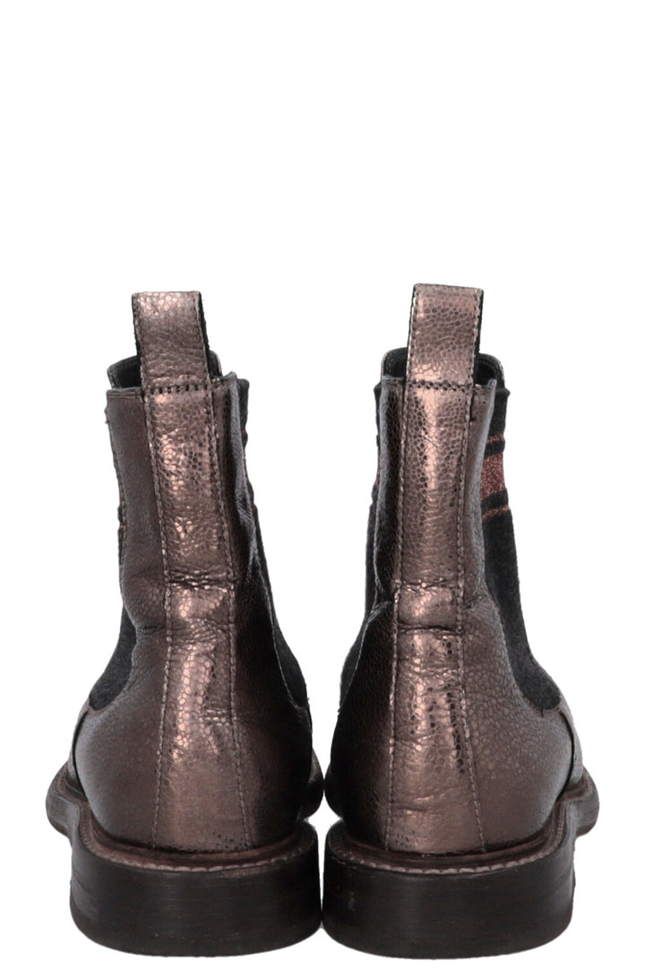 BRUNELLO CUCINELLI Ankle Boots Metallic