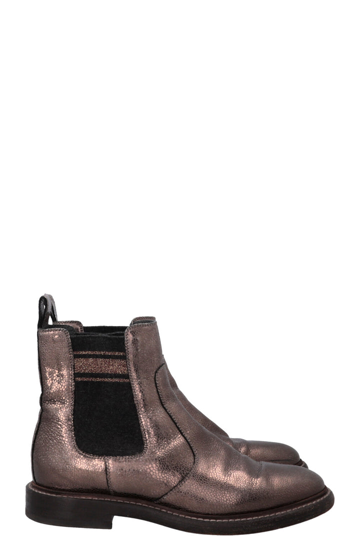 BRUNELLO CUCINELLI Ankle Boots Metallic