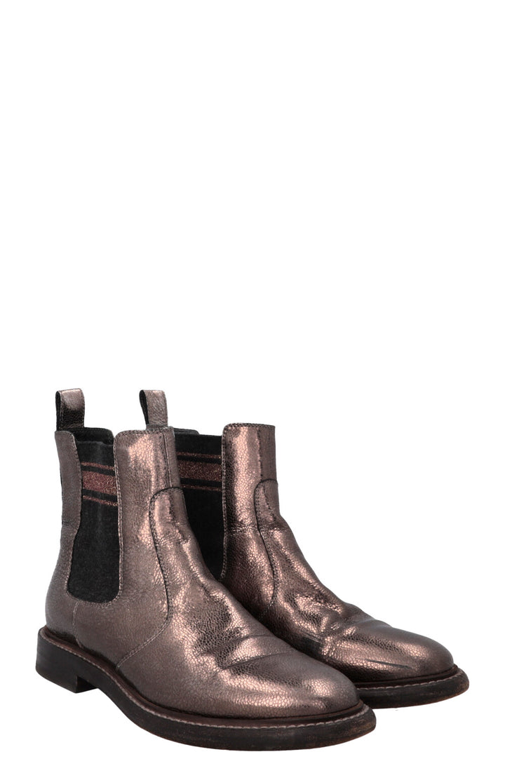 BRUNELLO CUCINELLI Ankle Boots Metallic