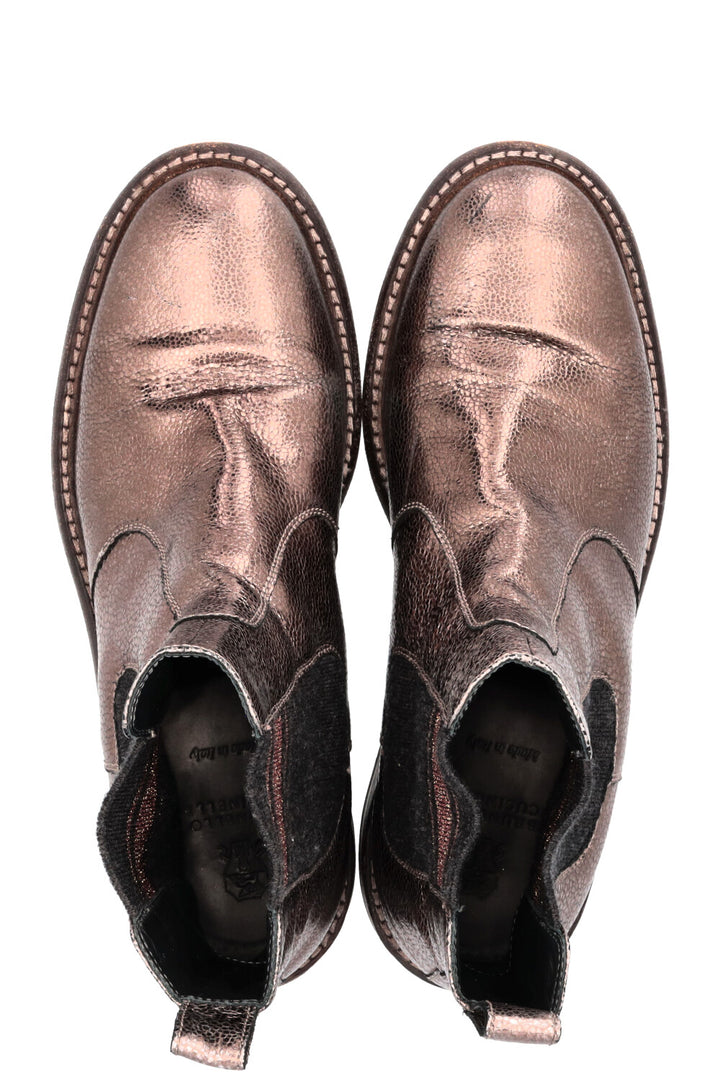 BRUNELLO CUCINELLI Ankle Boots Metallic