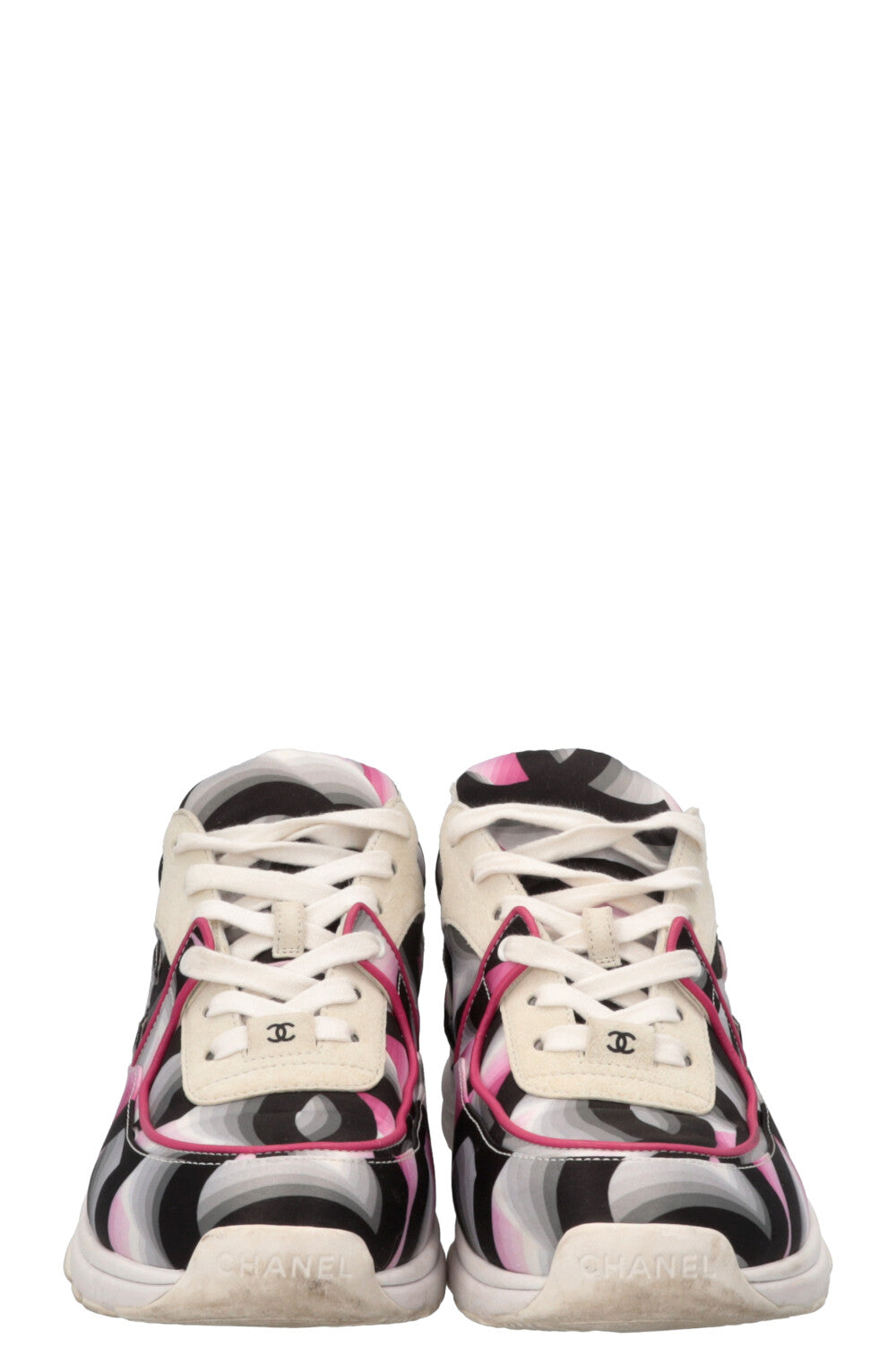 CHANEL CC Tennis Sneaker White