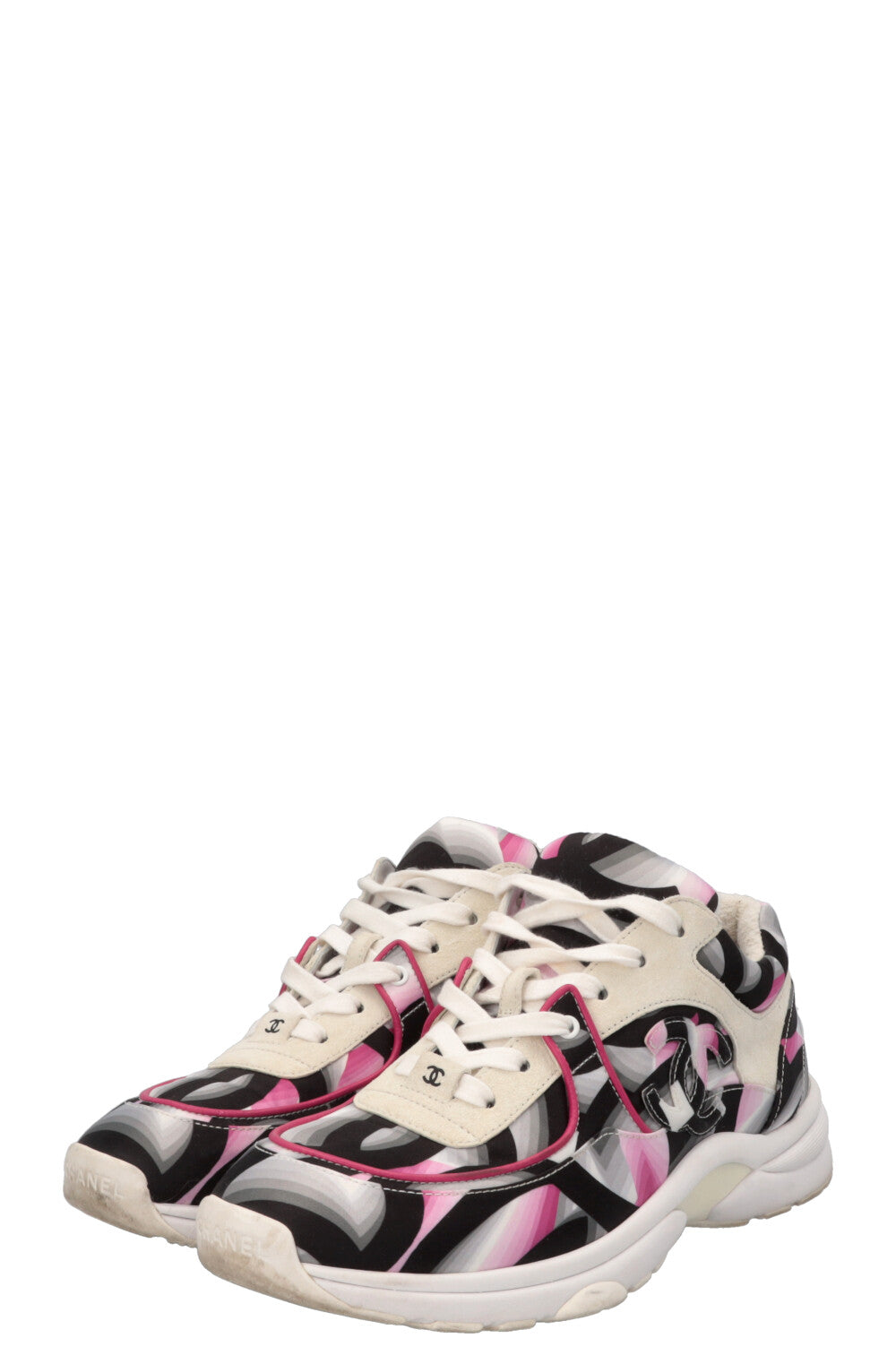 CHANEL CC Tennis Sneaker White