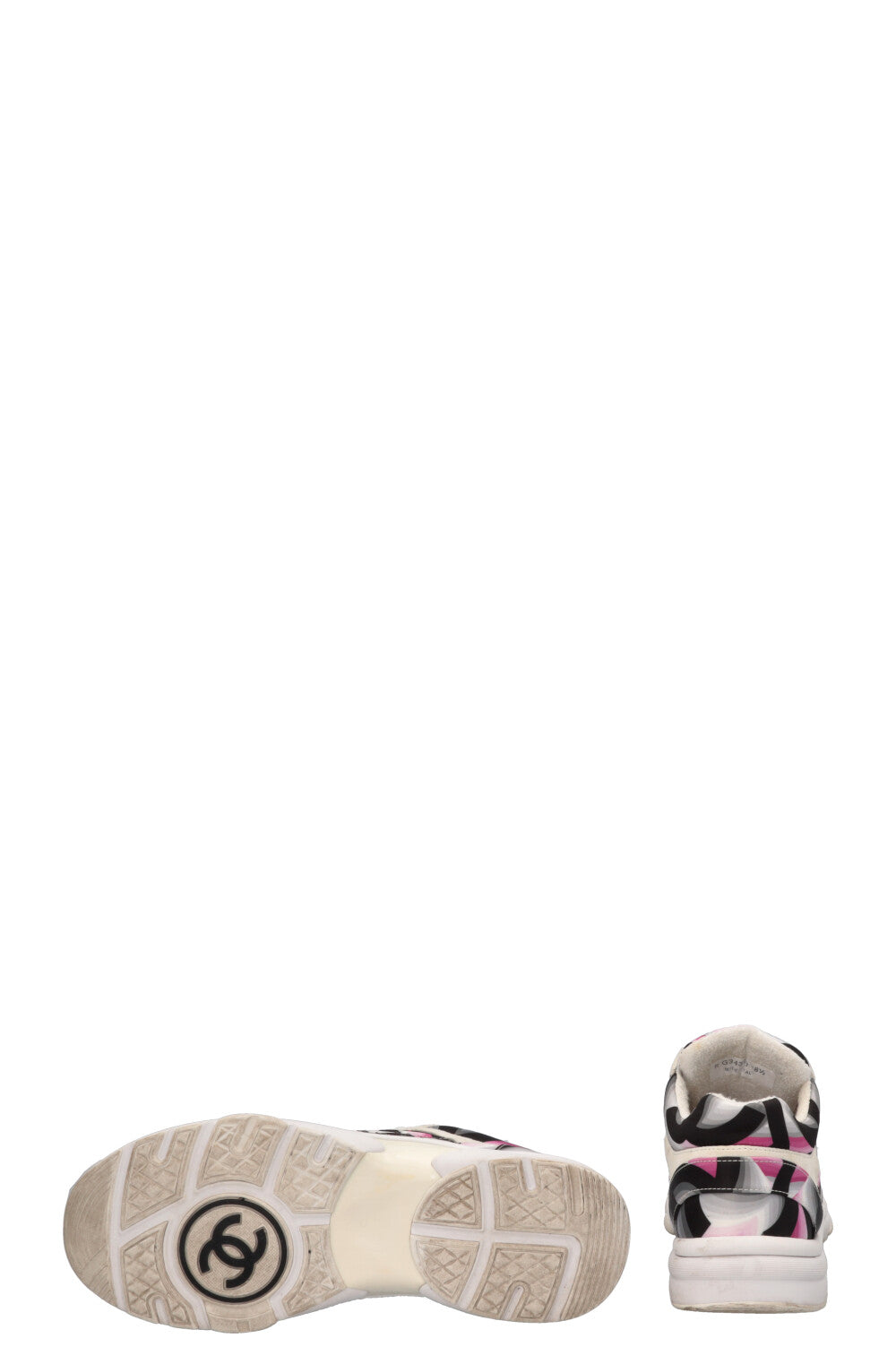 CHANEL CC Tennis Sneaker White