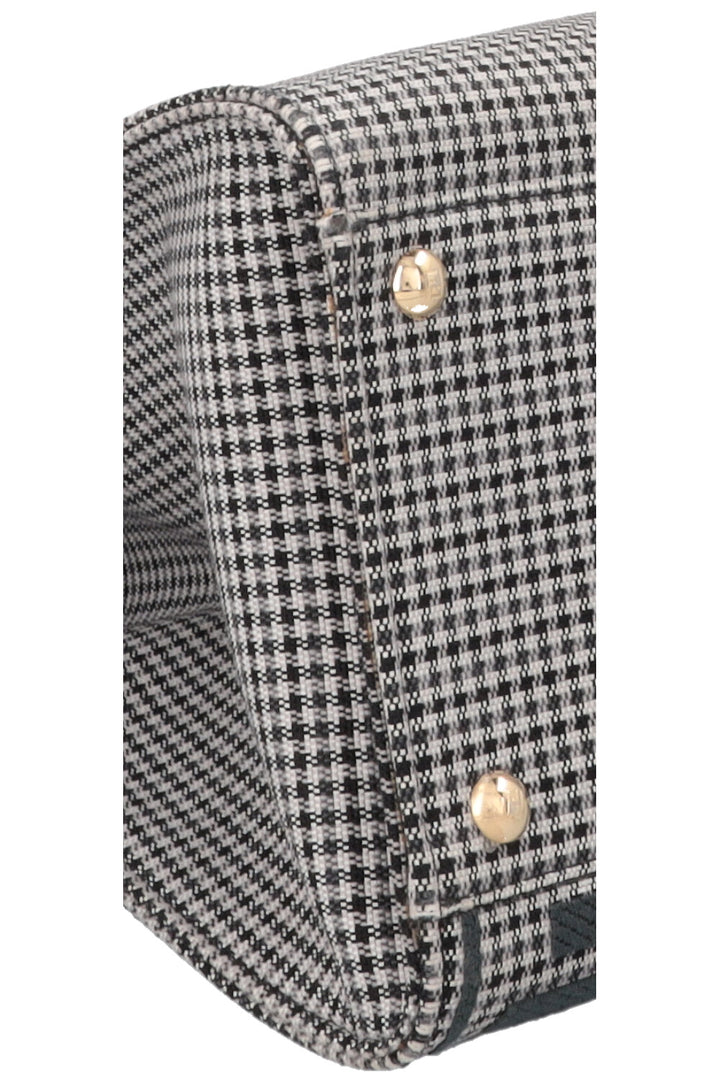 FENDI Peekaboo Zucca Print Tote Bag Petrol