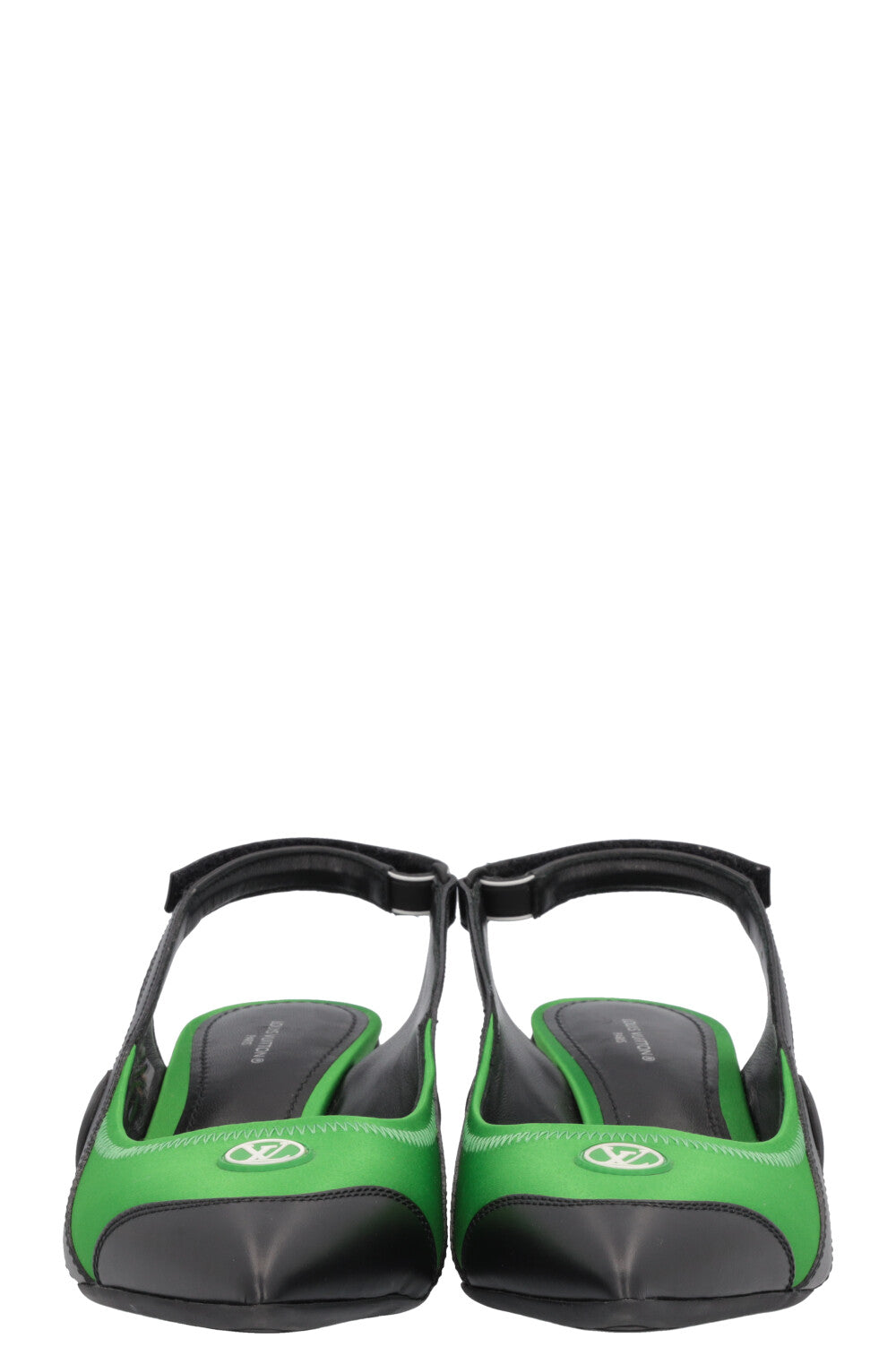 LOUIS VUITTON Archlight Heels Green Black