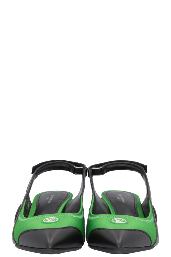 LOUIS VUITTON Archlight Heels Green Black