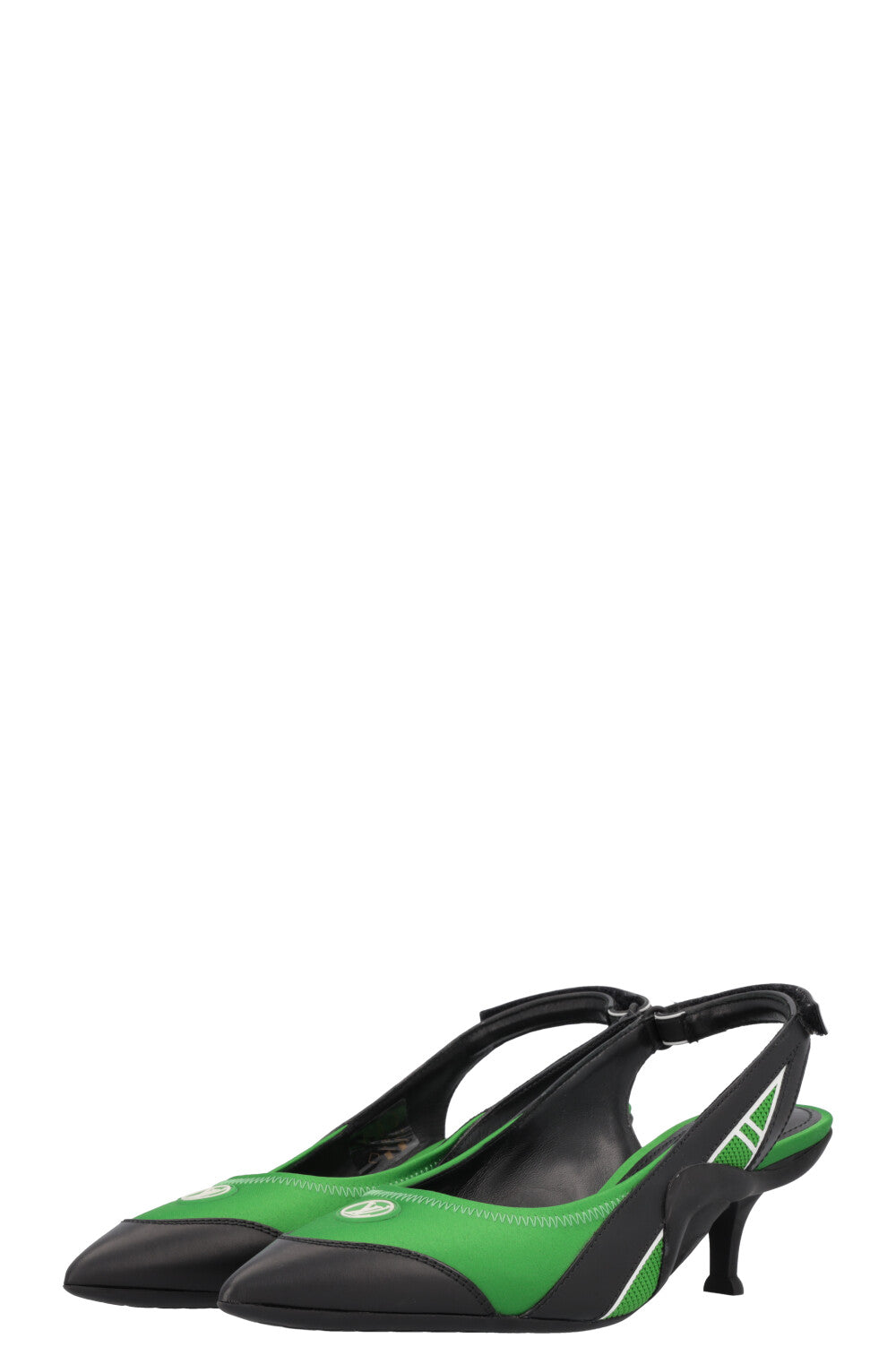 LOUIS VUITTON Archlight Heels Green Black