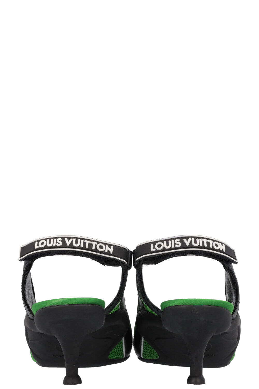 LOUIS VUITTON Archlight Heels Green Black