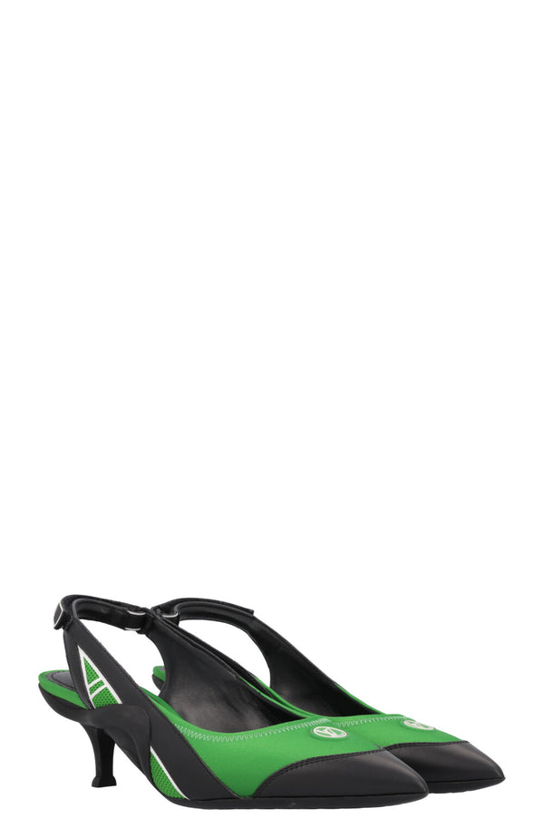 LOUIS VUITTON Archlight Heels Green Black