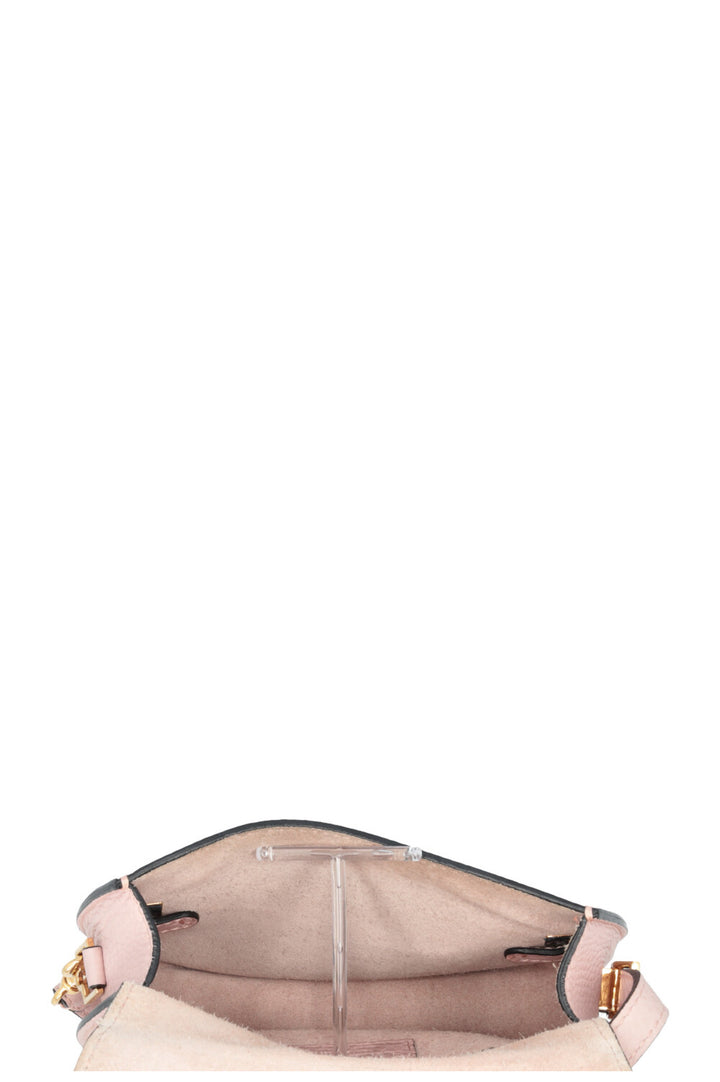 VALENTINO My Rockstud Saddle Bag Leather Blush Pink