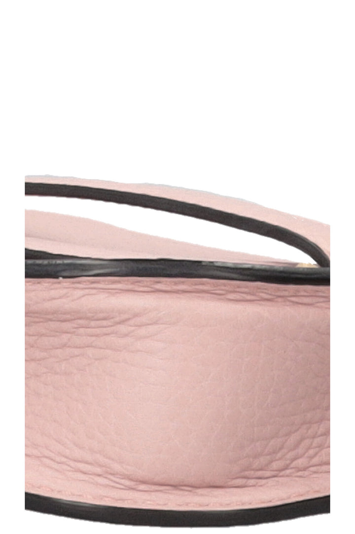 VALENTINO My Rockstud Saddle Bag Leather Blush Pink
