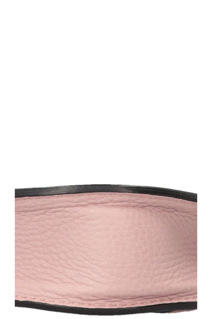 VALENTINO My Rockstud Saddle Bag Leather Blush Pink