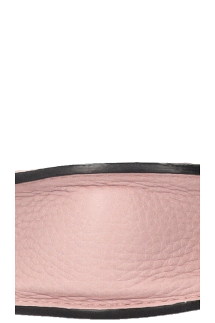 VALENTINO My Rockstud Saddle Bag Leather Blush Pink