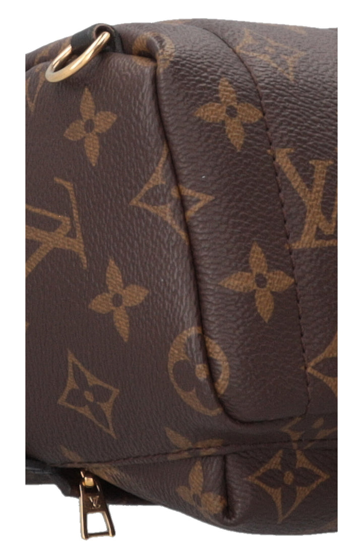 LOUIS VUITTON Palm Springs Backpack Mini MNG Canvas
