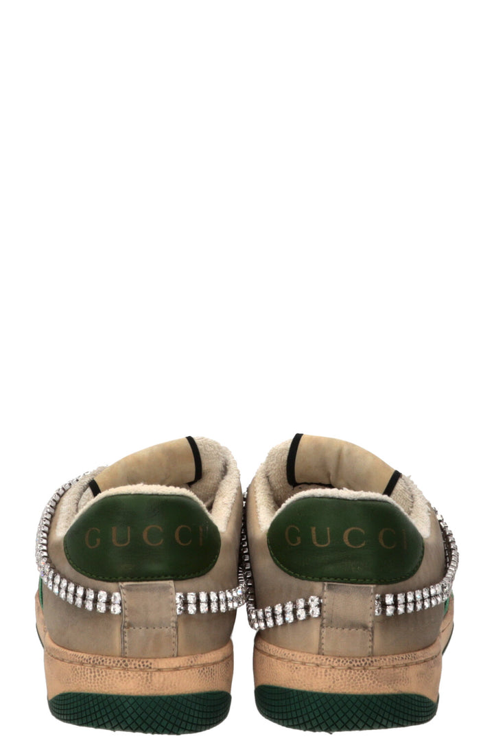 GUCCI Screener Art Deco GG Sneakers Grey