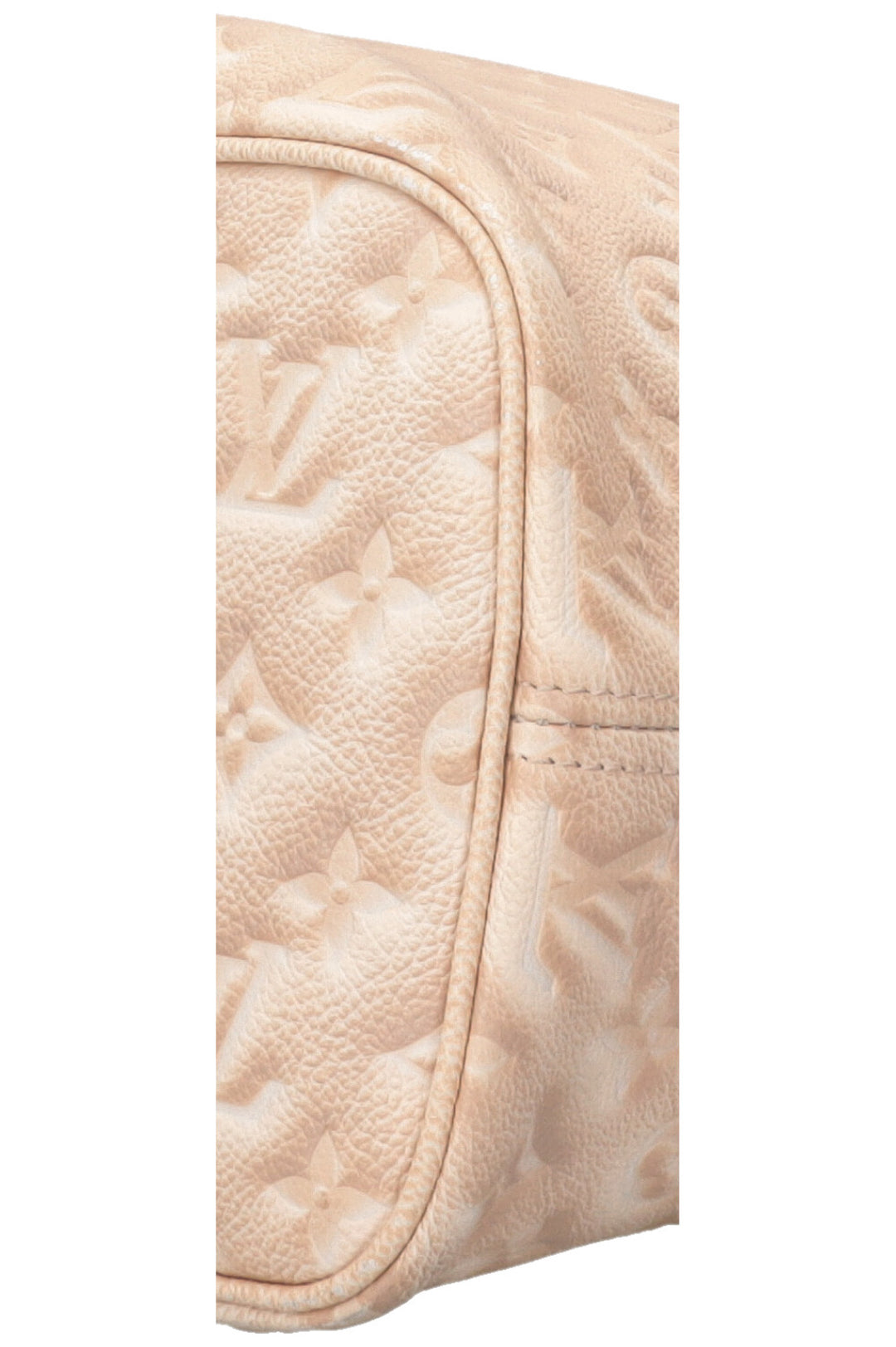 LOUIS VUITTON Stardust Empreinte Neverfull MM Leather Beige