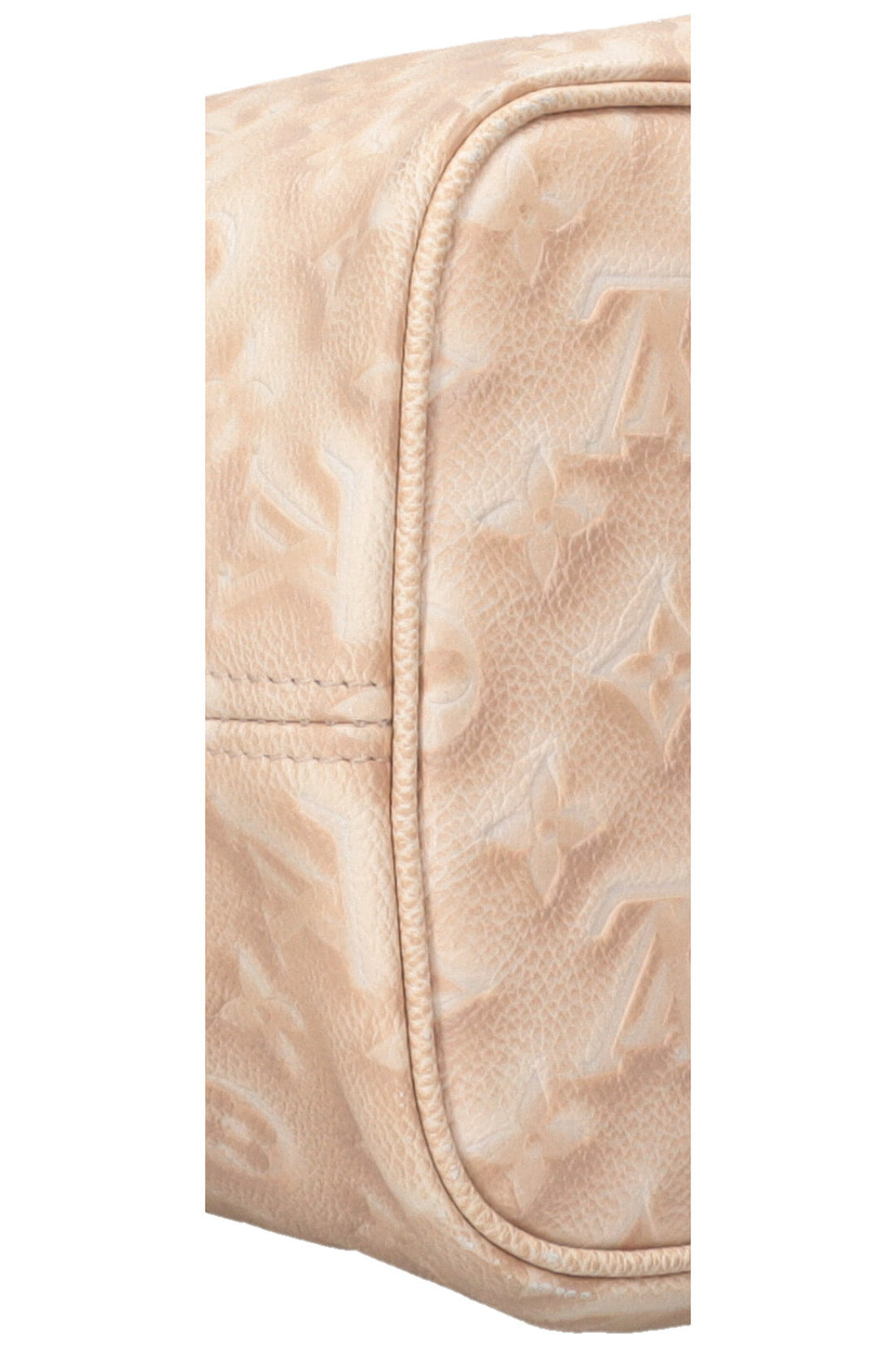 LOUIS VUITTON Stardust Empreinte Neverfull MM Leather Beige
