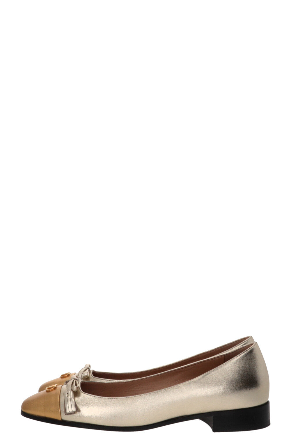 VALENTINO Valet Du Roi Ballerinas Gold